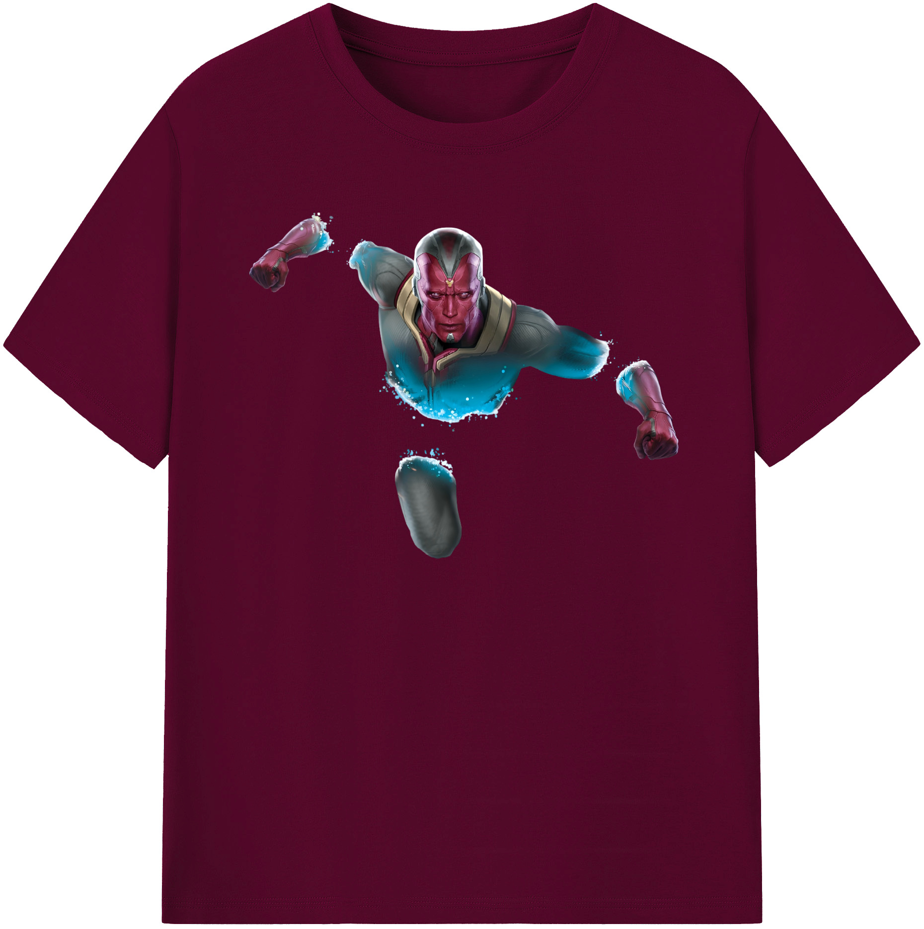 （画像用） アベンジャーズ The Avengers レディースカジュアルプリントTシャツ（綿100％）